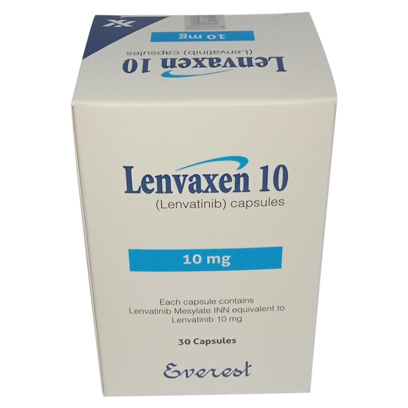Lenvaxen 10 mg box (Capsule) Lenvaxen 10 mg Capsule box