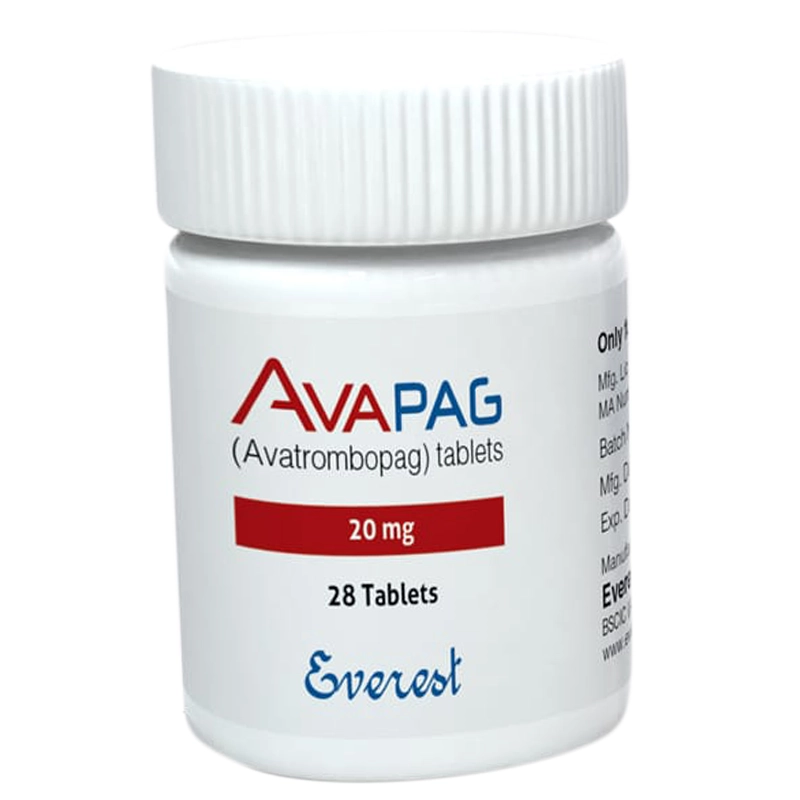 Avapag 20 mg (Avatrombopag) Tablets