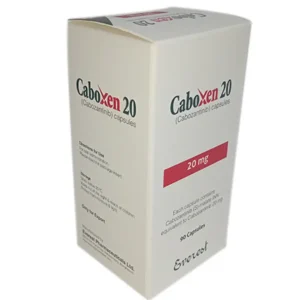 Caboxen 20 mg Capsule (Cabozantinib) Box image Caboxen 20 mg box image