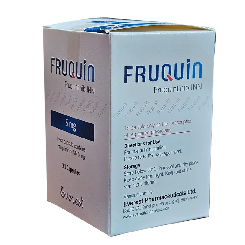 Fruquin 5 mg Tablet (Fruquintinib) | Metastatic Colorectal Cancer Therapy