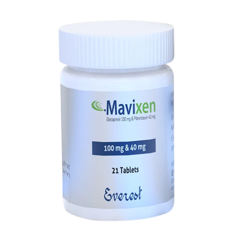 Mavixen (Glecaprevir + Pibrentasvir) 100 mg + 40 mg | Hepatitis C virus Therapy