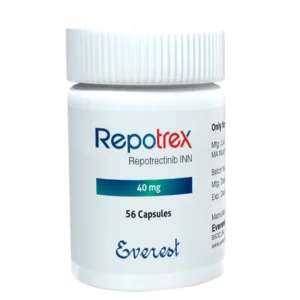 Weather sealed container for Repotrex 40 mg capsule