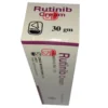 Rutinib cream original tube package vertical view