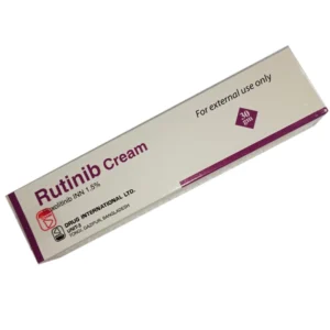 Rutinib cream original tube box image