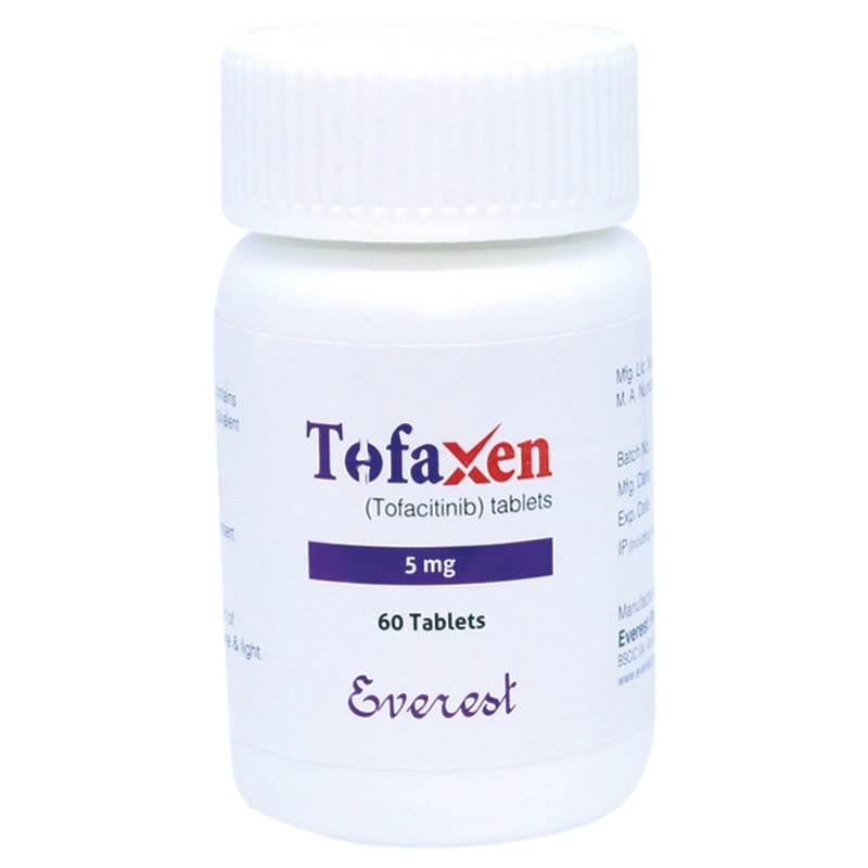 Weather sealed bottle container for Tofaxen 5 mg Tablets