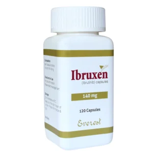 Ibruxen 140 mg capsules bottle