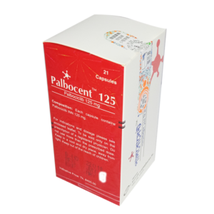 Palbocent 125 mg (Palbociclib) Box Image-Incepta Pharmaceuticals Palbocent 125 mg (Palbociclib) Incepta Pharmaceutical