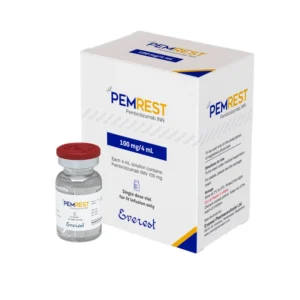 Pemrest 100mg/4mL Pembrolizumab injection vial, Keytruda alternative by Everest Pharmaceuticals