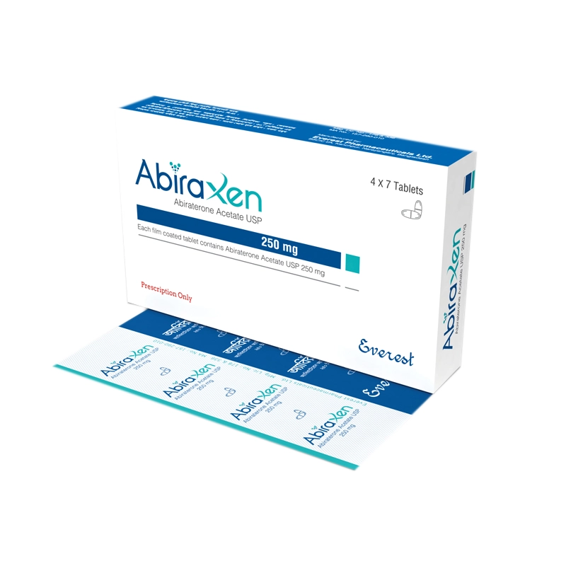 Abiraxen 250 mg (Abiraterone acetate) Abiraxen 250 mg (Abiraterone Acetate)