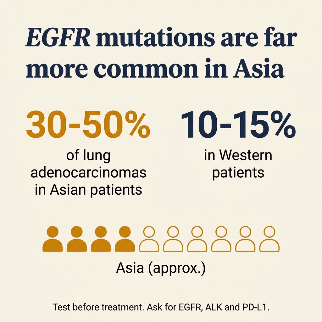 egfr mutation prevalence asia vs west