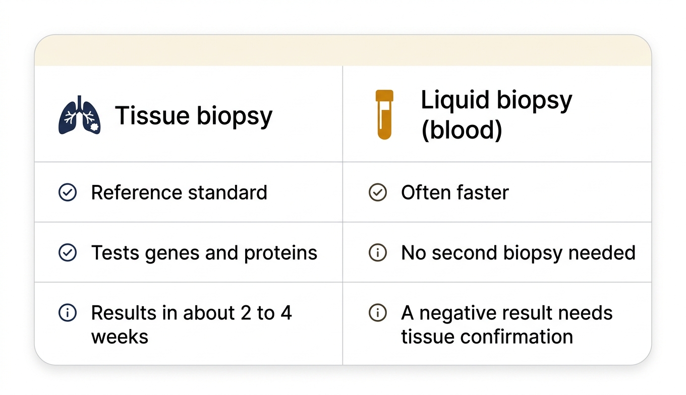 tissue vs liquid biopsy lung cancer